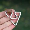 Outdoor Camping Multifunctional Integrated Hook Metal Tent Light Rack Double Headed Hanging Rack Two-Way Loop Hanging Hook