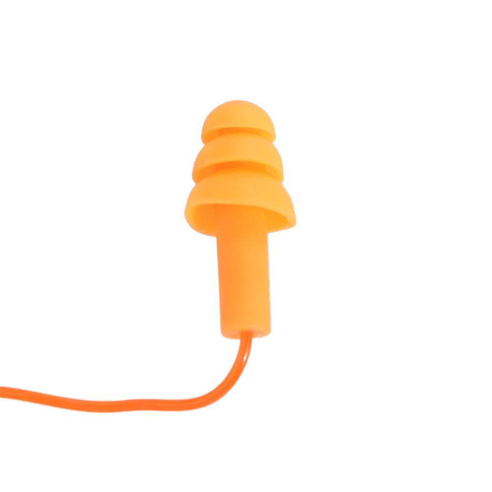 Surf Swimming Accessories Sports Silicone Ear Plugs Nasal Clip Earplugs with Rope Swim Ear Plugs