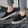 2025 Autumn Women's Slip-On Canvas Shoes - Korean Style Casual White Sneakers