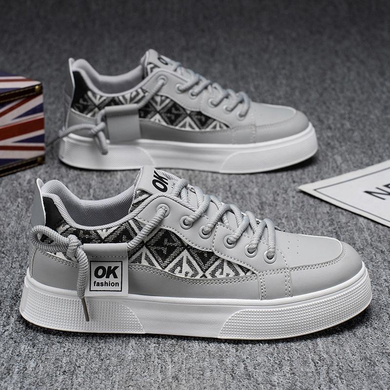 Canvas men's shoes summer breathable versatile casual board shoes niche design sense youth lightweight sports cloth shoes