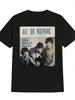 Vintage The Small Faces All Nothing Album Cover Tee - Black Retro Band Shirt - Breathable Round Neck T-shirt for Classic Rock Fans & Music Lovers Gift