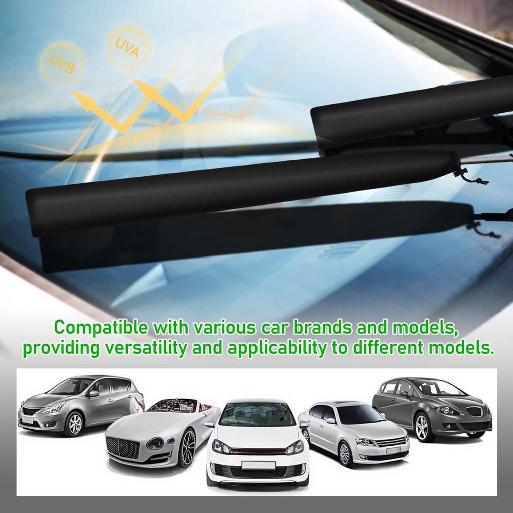 Ciieeo 1 Pair Car Wiper Blade Protective Cover, Wiper Sleeve