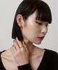 Novice Tokyo Cz Open Hoop Ear Cuff [Stainless] / Gold