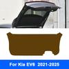 For Kia EV6 - 2024 2025 Car Trunk Tailgate Protection Pad Trunk leather Anti-dirty Protective Pad Interior  Accessories
