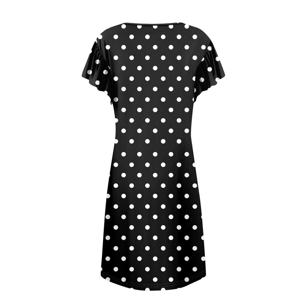 Womens Summer Dresses Loose U Neck Sleeveless Sundresses Dress With Pockets