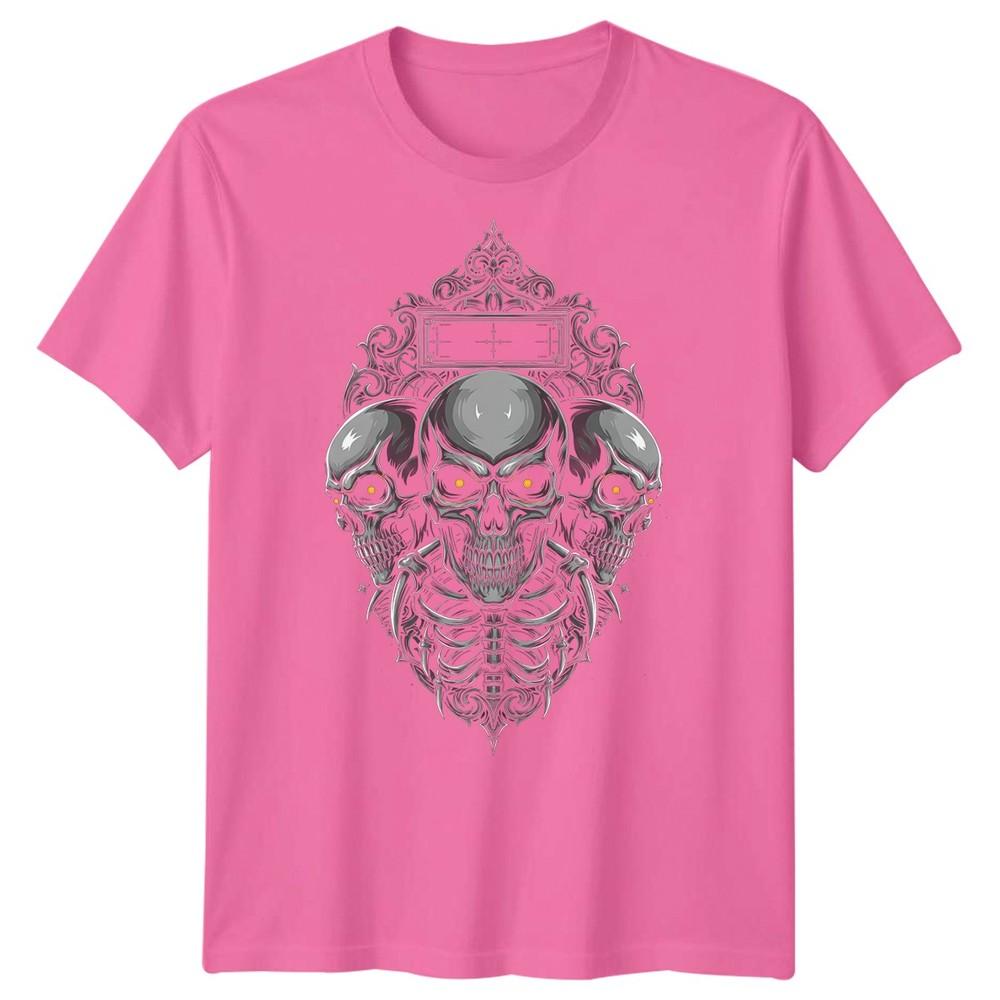 Skulls Dark Art Unisexs TShirt Ornate Graphic Tee