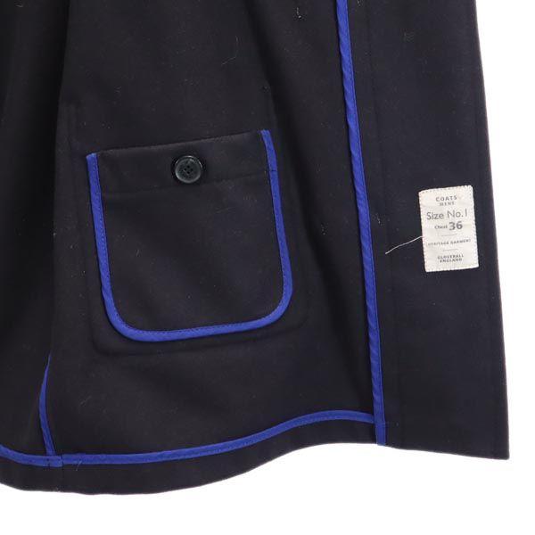 Gloverall British Wool Blend Duffel Coat Navy System Men's Used