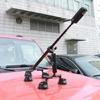 Aluminiowy Zestaw Montażowy 5 w 1 z Przyssawką Samochodową i Ukrytym Uchwytem na Selfie Stick do Kamery Akcji X2/X4