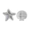 Seashell Starfish Shaped Silicone Mould Multipurpose Craft Mold for Candle Plaster Resin Ornament Making