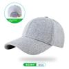 Autumn Winter Big Size Fully Enclosed Woolen Baseball Cap Plush Lined Warm Big Brim Trucker Cap Adjustable for Men Women XL 62cm