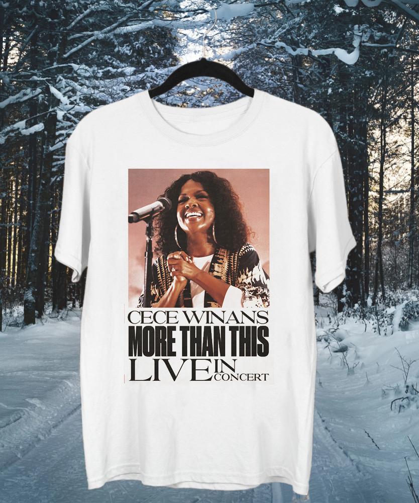 

CECE WINANS MORE THAN THIS Tour Cotton T Shirt Full Size S-5XL Unisex T-Shirt XXXL