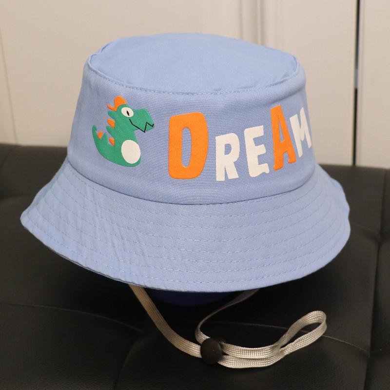 

Childrens Sun Hat With Cotton Material And Short Brim Perfect For Spring And Fall Kids Sun Protection Blue