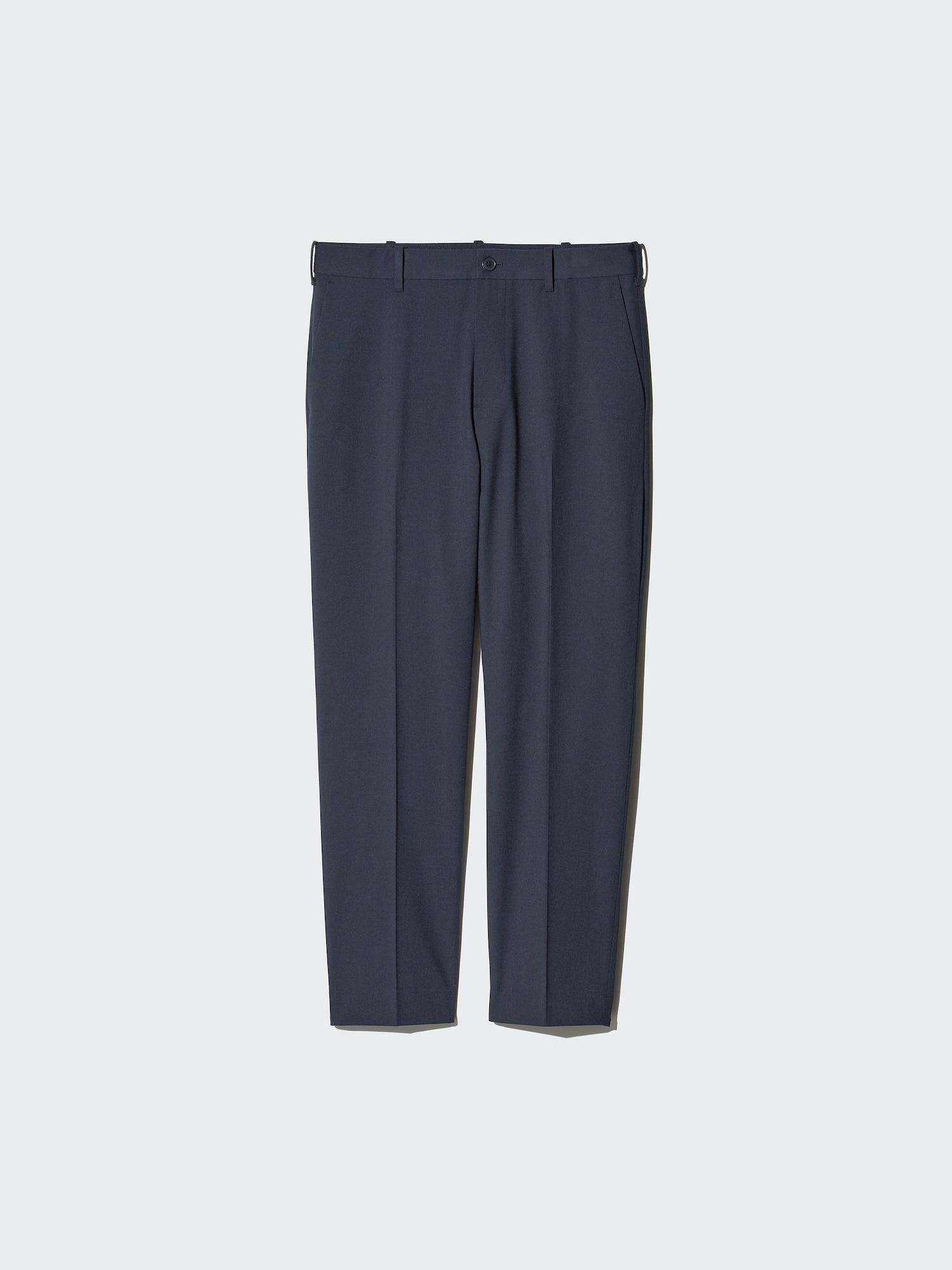 

Uniqlo Япония Смарт Брюки по щиколотку Стандартная посадка Длина 76 см 69 NAVY/4XL