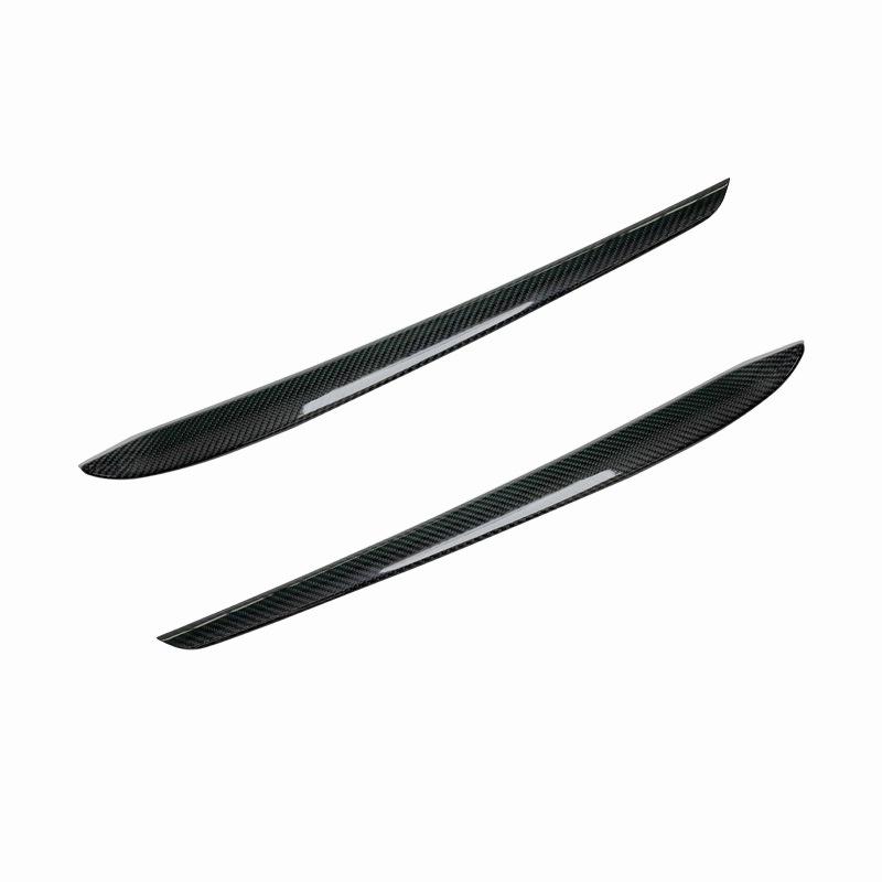 2019-IN Tesla Model Y Carbon Fiber Front Door Trim Strip