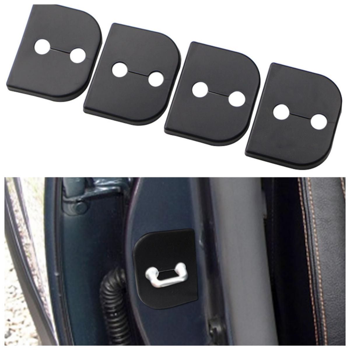 

для Suzuki Swift S-Cross Alto Splash SX4 Jimny Sierra Крышка защиты замка двери автомобиля 4 шт./компл. ABS Аксессуары чёрный