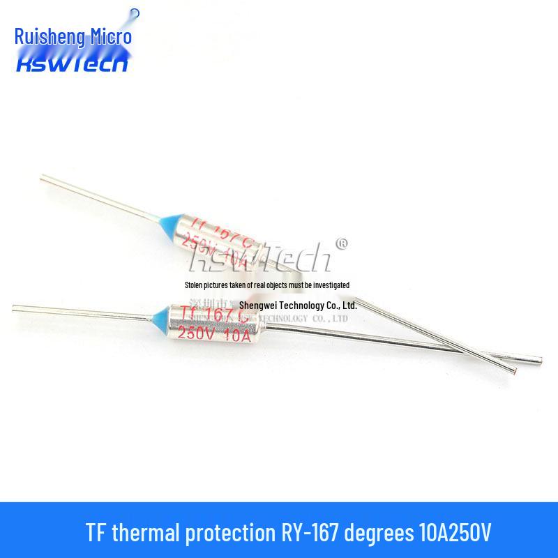 TF Thermal Protection RY-142 Temperature Fuse 172-192°C, 10A 250V for Rice Cookers