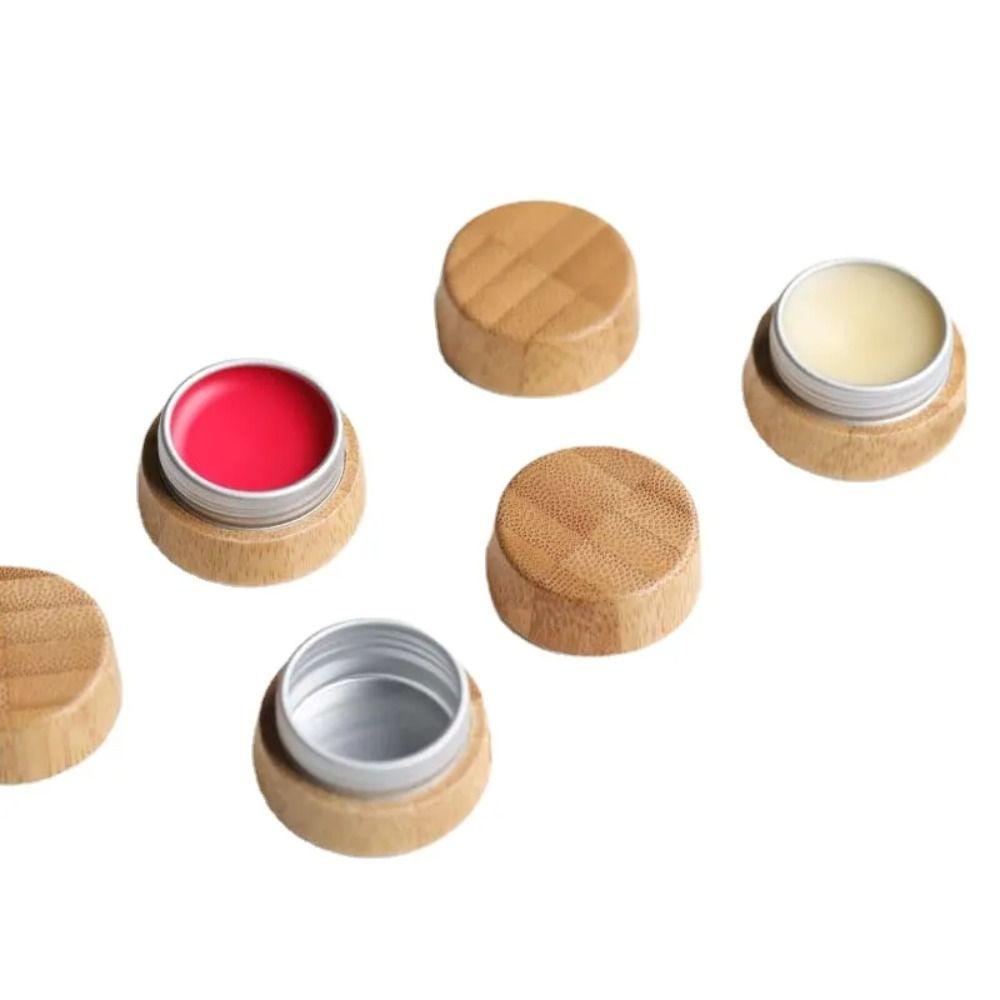 

Sealing Cream Bottle Refillable Small Aluminum Cans DIY Empty Balm Box Women 1 pcs
