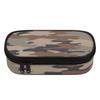 Pencil Case 300D Polyester Large Capacity Zip Around Closure with Main Compartment Mesh Pocket and Pen Slots for Everyday Study