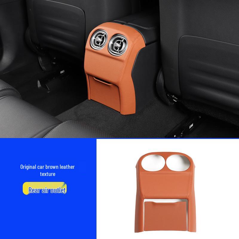 Mercedes-Benz GLC260L/GLC300 Mittelkonsolen-Schutzpanel - Kratzfestes Innenraum-Add-On.