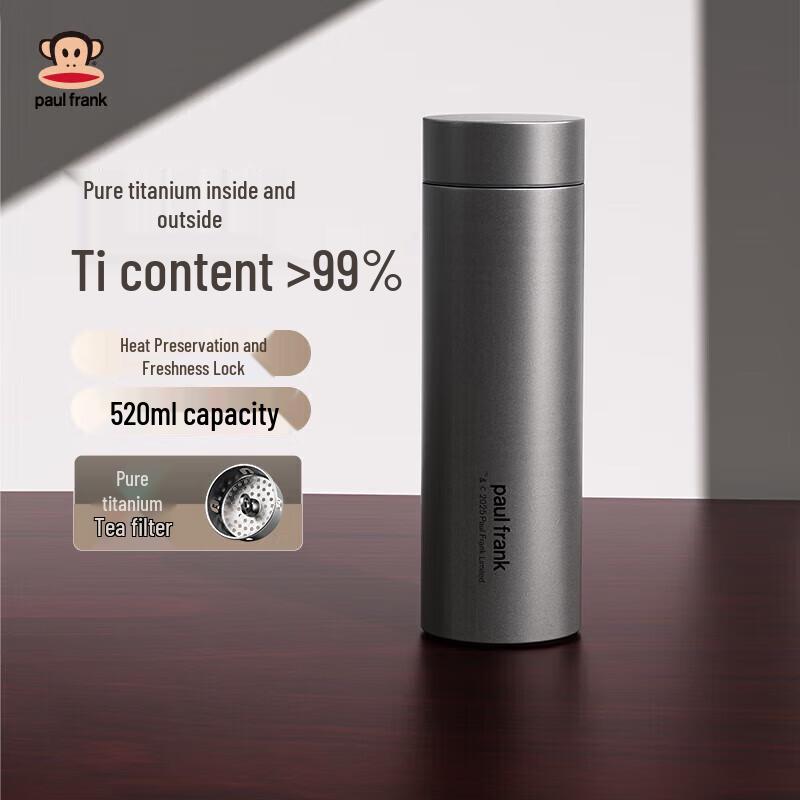 Paul Frank PF907 520ml Titanium Insulated Water Bottle