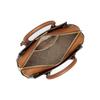 Michael Kors MK Mercer Monogram Logo Vintage Leather Tote Bag Small Women Handbags Dark-Brown Acorn-Brown 35F2GM9S1B-200
