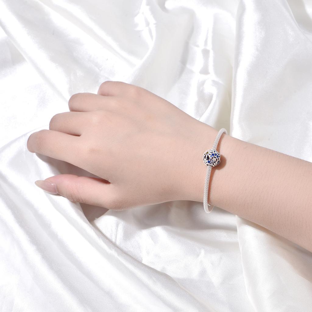 Copper Brilliant Starry Sky Beads Fit Bracelets Decoration Diy Birthday Party Fine Gift Jewelry Bracelets Accessory