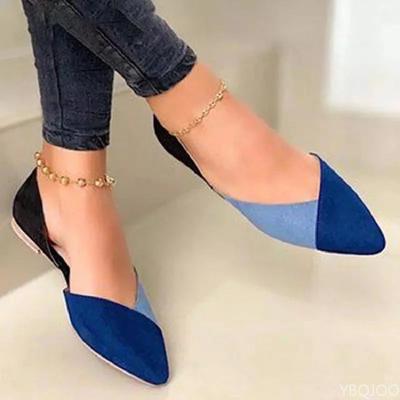 2024 Neuankömmling Damen Ballerinas Schön und modisch Sommerschuhe Flache Ballerinas Bequem Lässige Damenschuhe Größe 44