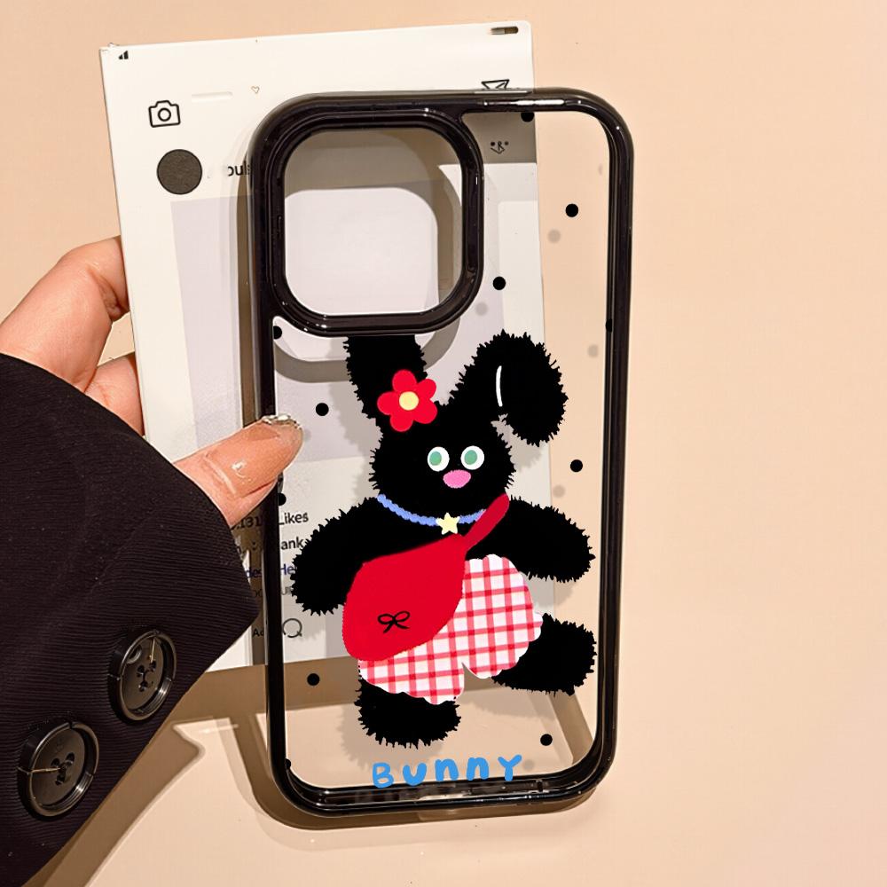 Hasenhülle für iPhone 11 12 13 iPhone 13 14 15 Pro 15 16 Pro Max Samsung A15 A16 A25 A26 A55 A56 S25 S24 S22 S23