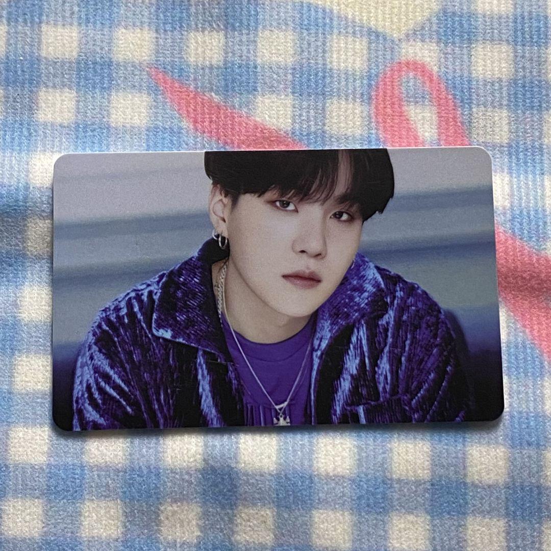 

[USED] BTS Yoongi SUGA Korean Unreleased BE Lucky Drop Trading Card