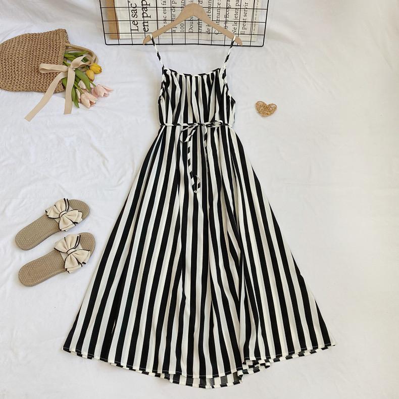 green emerald velvet dress April Dress Navy Vertical Stripe – london bridges clothing main image 0