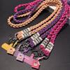 Mobile Phone Lanyard, Crossbody, Woven Rope, Ins, Outdoor Mobile Phone Strap, Ladies, Long, for Travel, Shopping