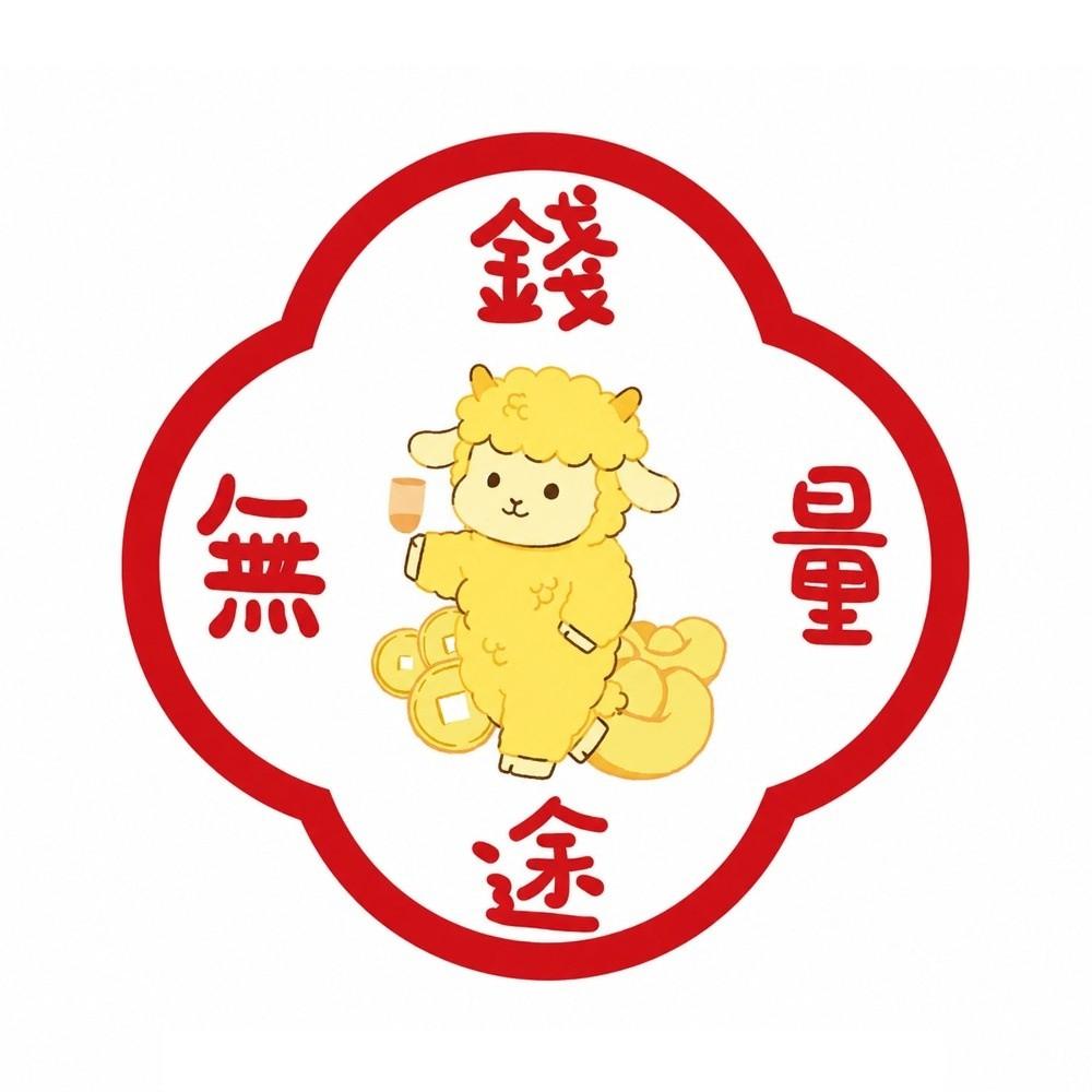 Waterproof 2027 Goat Year Static Cling Decal Lamb Sheep Door Stickers Festive Decorations