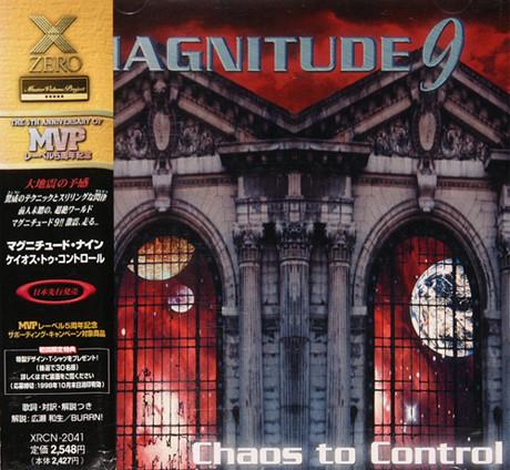 

CD MAGNITUDE NINE - Chaos to Control XRCN2041 Zero Corporatio 1998 Japan Rock Used