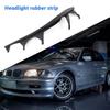For BMW E46 325i 2002-2005 Car Front Upper Headlight Cover Strips Trims Headlight Sealing Strip Gasket 63126921859 63126921860