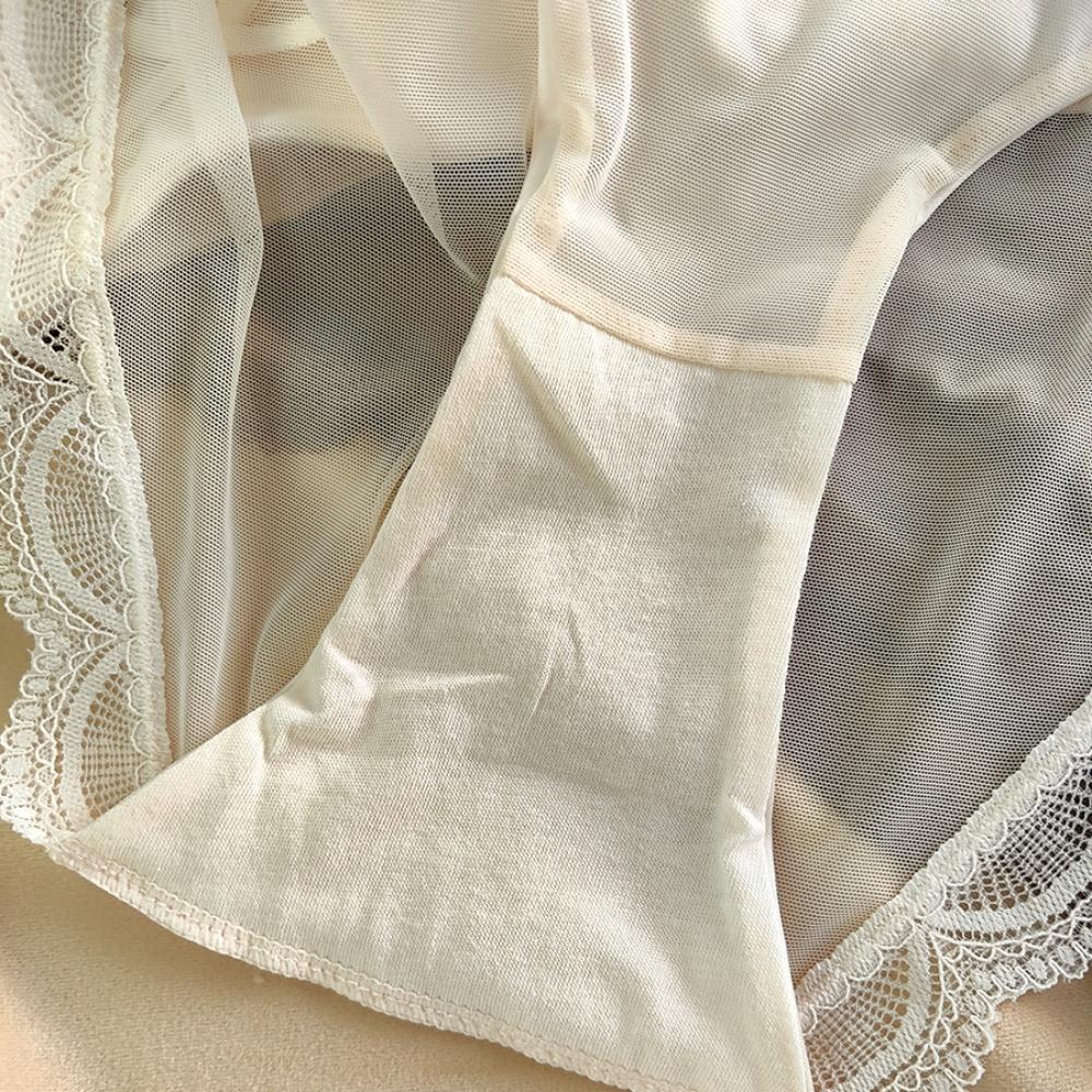 French Thin Cup Lingerie Set Sexy Lace Bras High Quality Women Underwear Wireless Push Up Brassiere Breathable Bras Panties Set