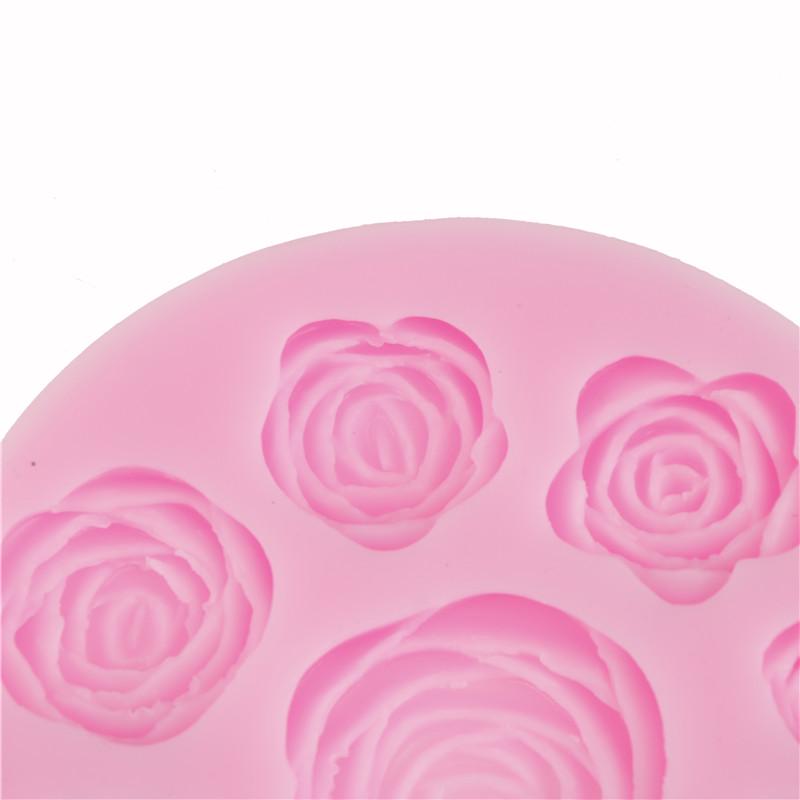 1Pc Flower Silicone Mold Fondant Mold Cake Decorating Tools Chocolate Mold