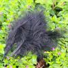 50Pcsdiy Color Feather Full Fleece Turkey Feather Clothing Antique Headdress Pet Toy Handicraft Decoration