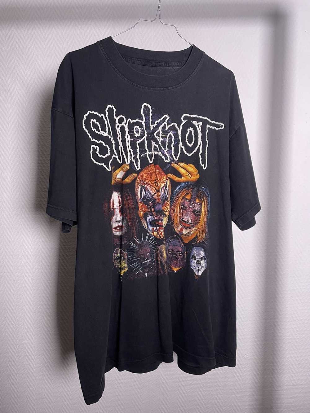 Винтажная футболка Slipknot 00-х годов Маски Группа Подарок для фаната Унисекс Футболка S5XL KH5732 XL