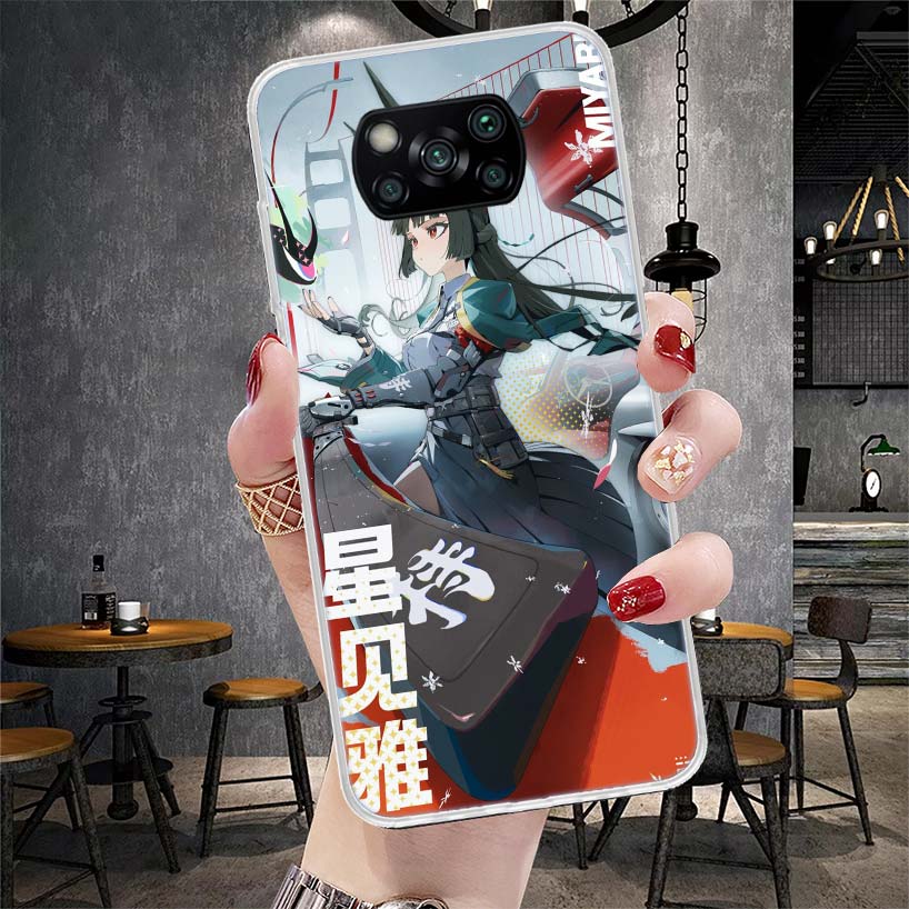 

Zenless Zone Zero Хосими Мияби Мягкий чехол для телефона для Xiaomi Redmi 15C 15 13C 13 Poco X5 X6 X7 F7 Ultra M7 12C 12 10 10C 9C 9A 9T Redmi 13C