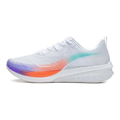 Li Ning Red Rabbit 6 Pro Stabilná podpora Mäkký zvršok Návrat energie Medzipodrážka Odolné Priedušné Nízky strih Bežecká obuv Pánska bežecká obuv Biela ARMT013-4