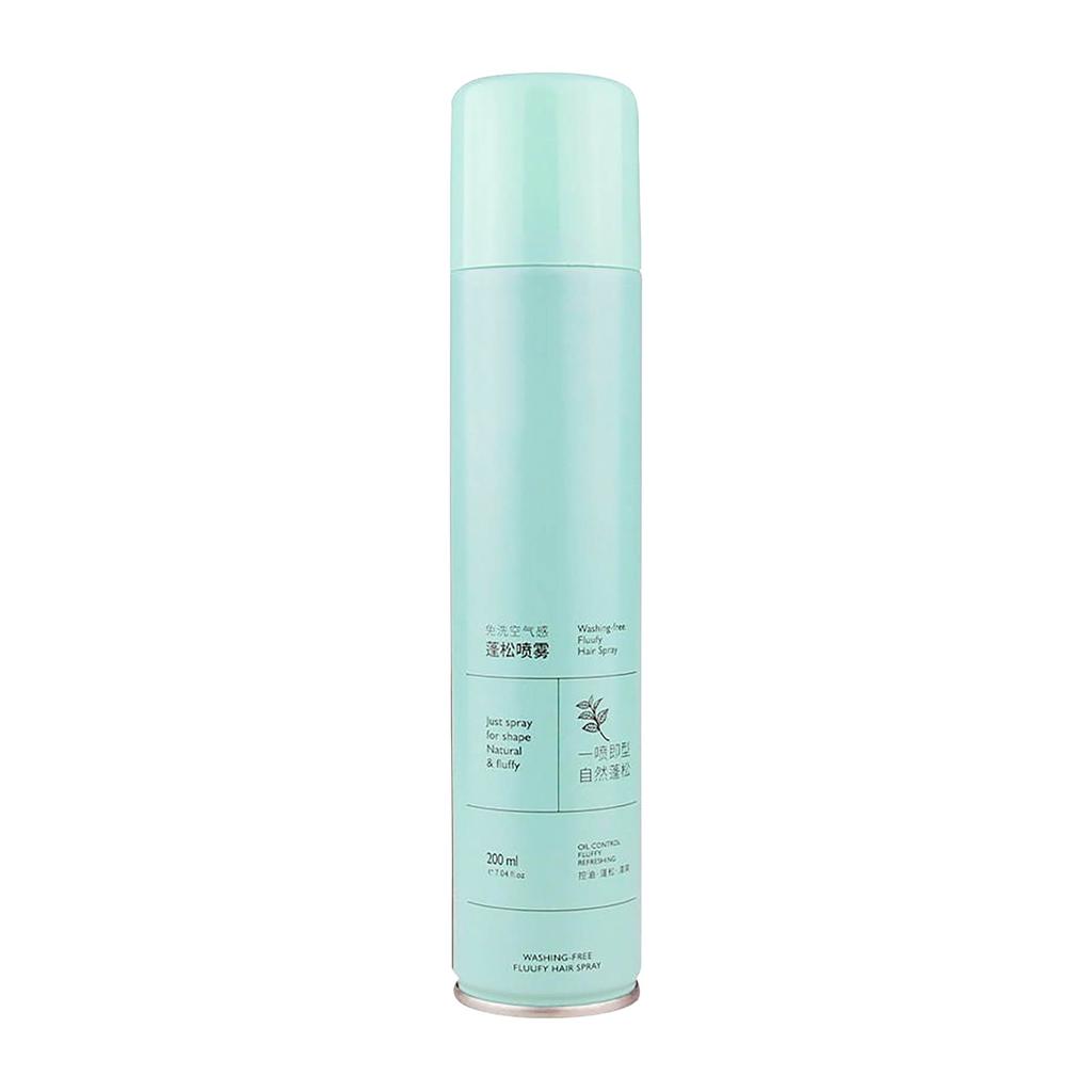 200ml No-wash Airy Dry Hair Spray For Men And Women Lazy Spray Oil Control Refreshing Hair Degreasing
