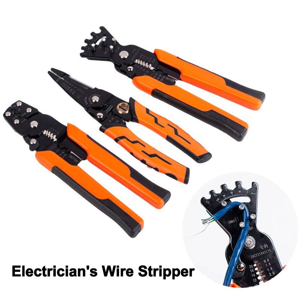 Portable Electrician's Wire Stripper Multifunctional Crimping Pliers New Bending Pliers