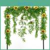 Vine Wall Mount Plant Decoration For Home Office Living Room Gift Fashion