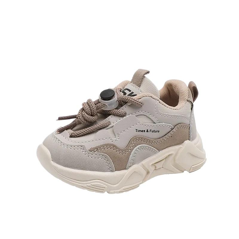 Boys Casual Shoes Girls Sneakers Toddlers Little Kids Fashion Sports Running Shoes Anti-skid Lace-up Classic 21-30 New Trend