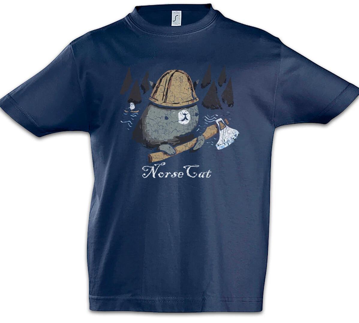 

Norse Cat Kids Boys kids boys T-Shirt Vikings Cat Cats Vikings Love Valhalla Fun 150