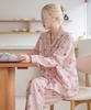 DOSSY [Chunbae And Friends] Nyanyanyanyo Silk Fit Long Sleeve Pajama Set