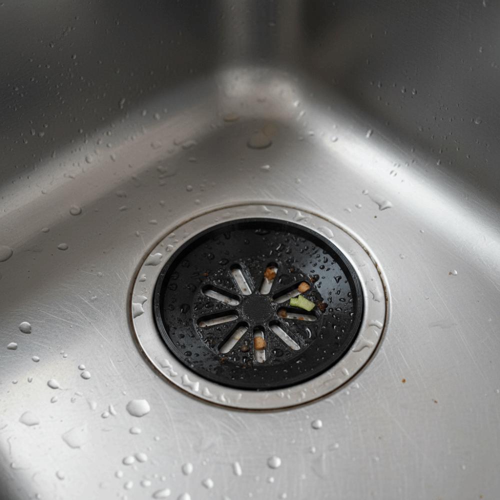 Recyclable Plastic Water Trough Hole Covers Safe Material Portable Sink Filter Two Types Compact Sink Hole Cover Bathroom Sink