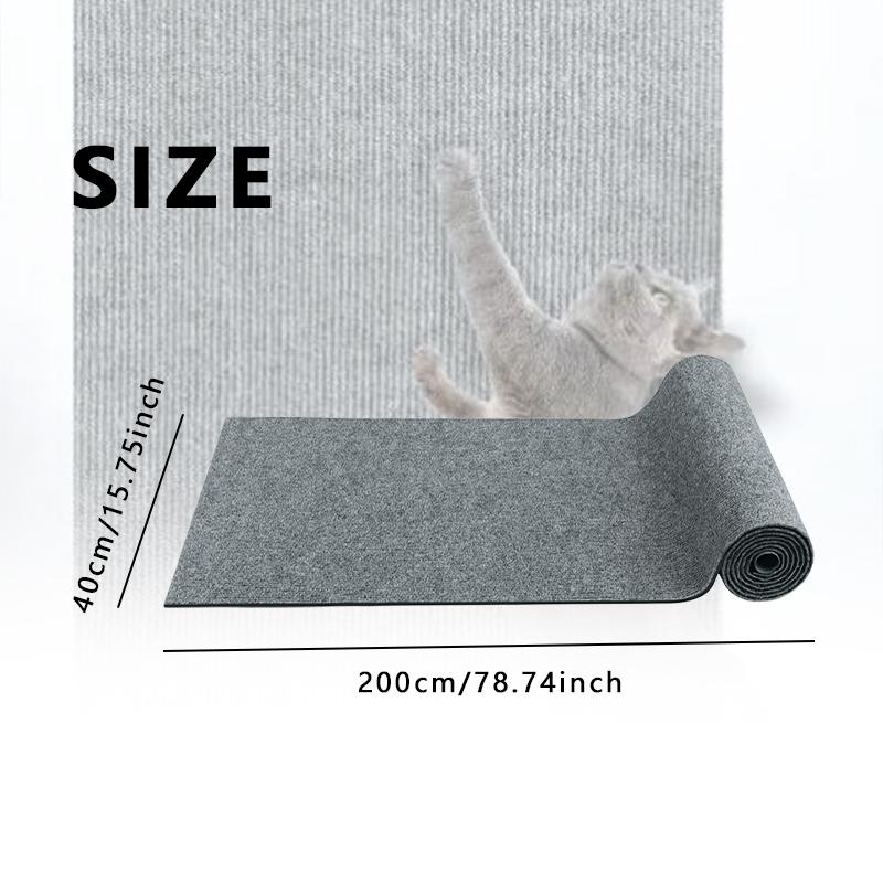 Cat Anti Scratch Climbing Mat Sofa Protection Cats Scratching Artifact Self-Adhesive Carpet Multifunctional Cats Board Toy
