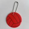 5Pcs Keychain Reflector Pendant Keyring Safety Reflector with Chain for Backpack
