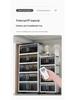 Foldable Plastic Storage Cabinet: Flip-Top Wardrobe Organizer for Clothes and Medicine